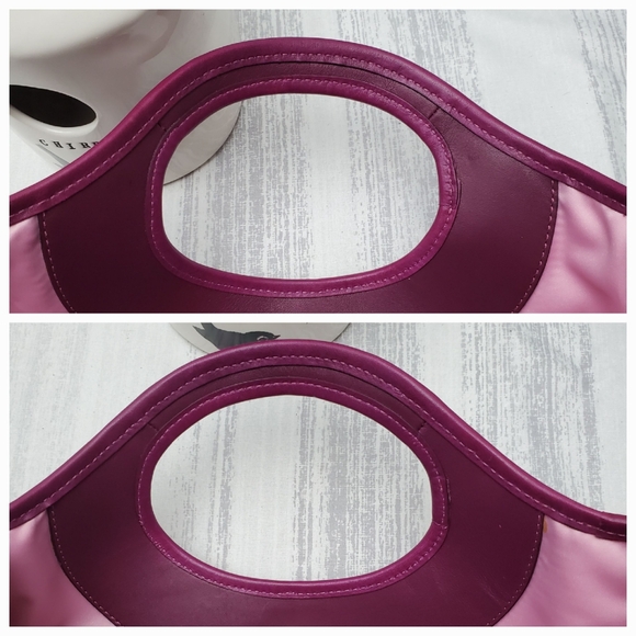 Coach Ergo Convertible Tote bag, style #12250 from 2008 Magenta Brass Hardware - Picture 12 of 17